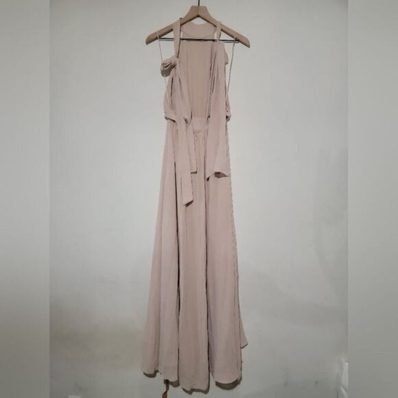 Reformation Andee Champagne Dress - Picture 3 of 7